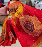 Dhupian half Silk Saree- DS-408