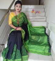 Dhupian Half Silk Saree- DS-413