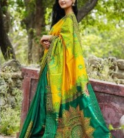 Dhupian Half Silk Saree_DS-416