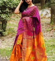 Dhupian Half Silk Saree_DS-420