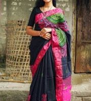 Dhupian Half Silk Saree-DS-417