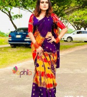 New Cotton Batik Saree BD-38