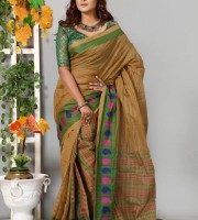 Pure Cotton Saree TB-132158