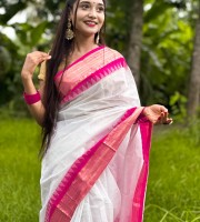 Trendy New Cotton Saree OP-905