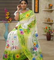 Special Hand Paint Saree OP-913