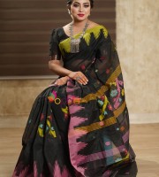Monipuri Halfsilk Saree ST-214