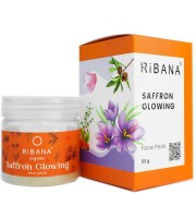 RiBANA Saffron Glowing Face Pack - 50gm