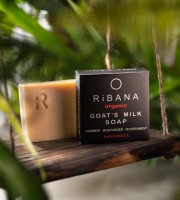 RiBANA Organic Goat's Milk Soap - 110gm