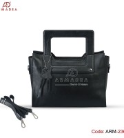 Square Handle Ladies Hand Bag