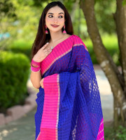 Halfsilk Saree With Blouse 303